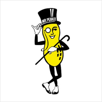 7 Impressive Logo Designs you should try Mr peanut logo