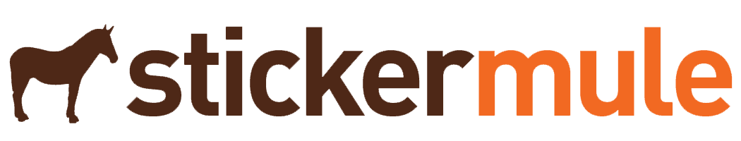 Sticker mule logo.