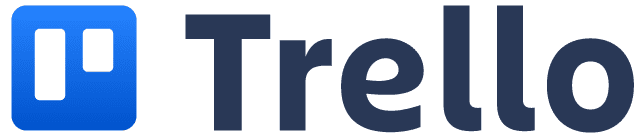 The logo for trello.
