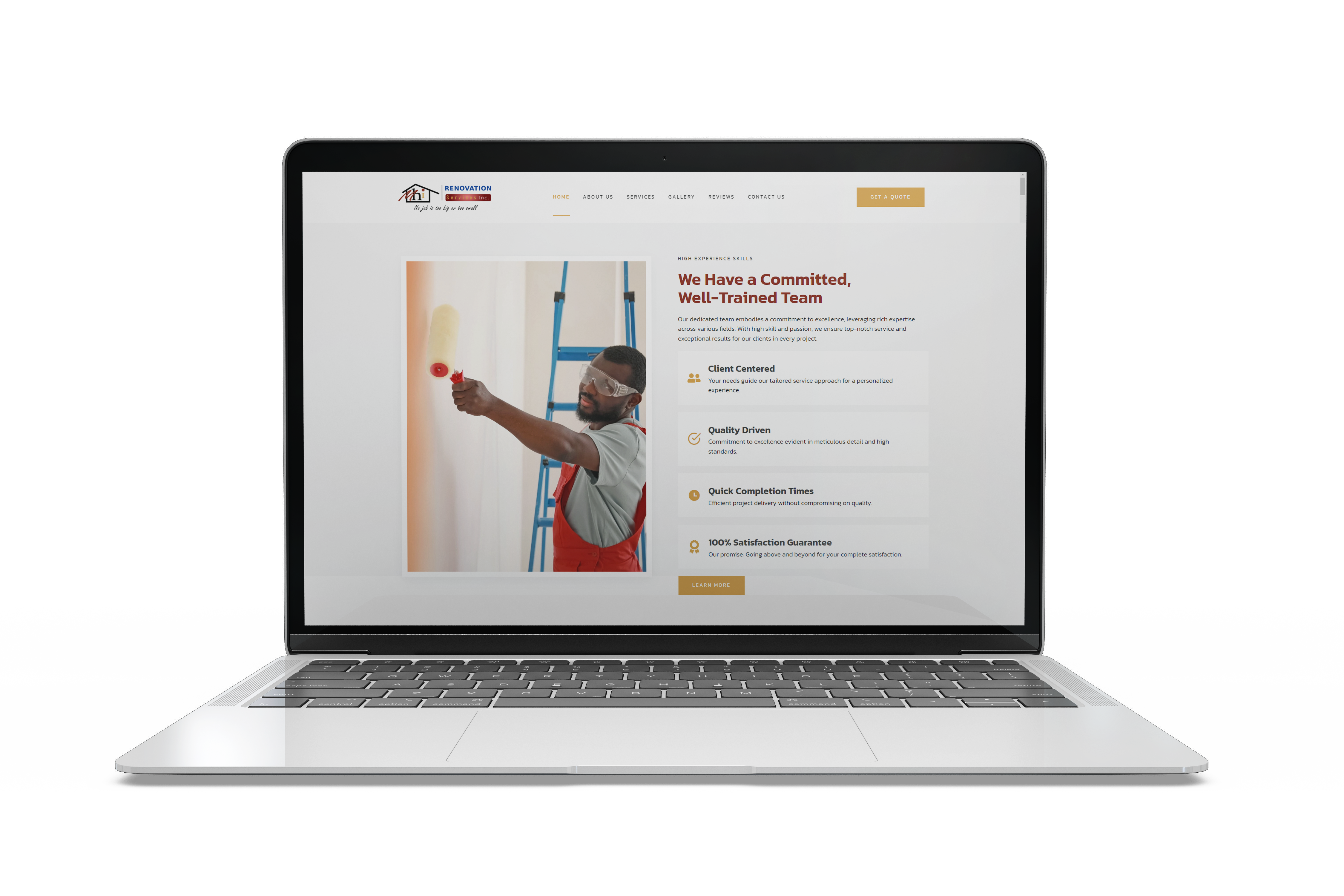 MHI Renovation Services Inc Laptop 1