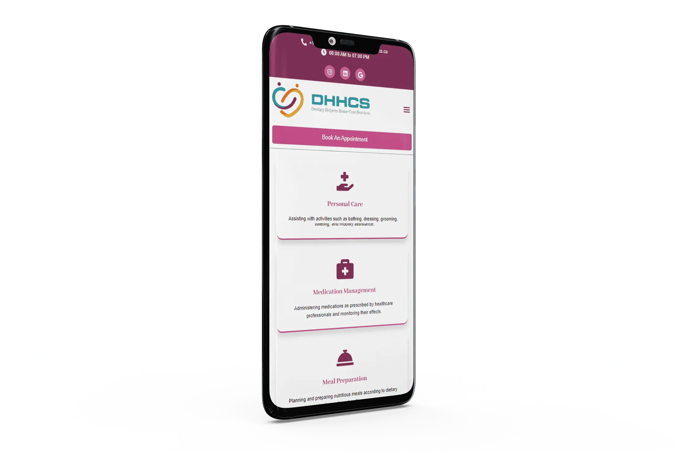 DHHCS Smartphone