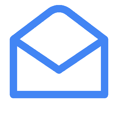 A light blue circle with a check mark inside is centered on a dark blue background, representing trust and reliability—key qualities in a top digital marketing service.