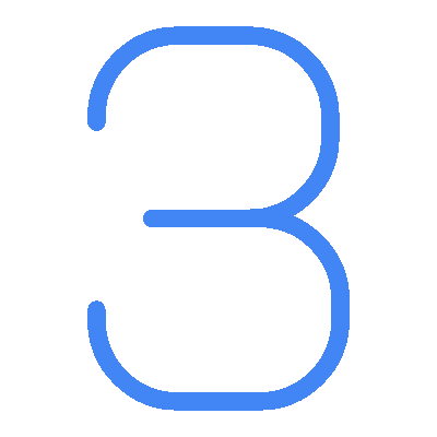 A solid blue capital letter "B" on a black background, representing excellence in PPC advertising services.